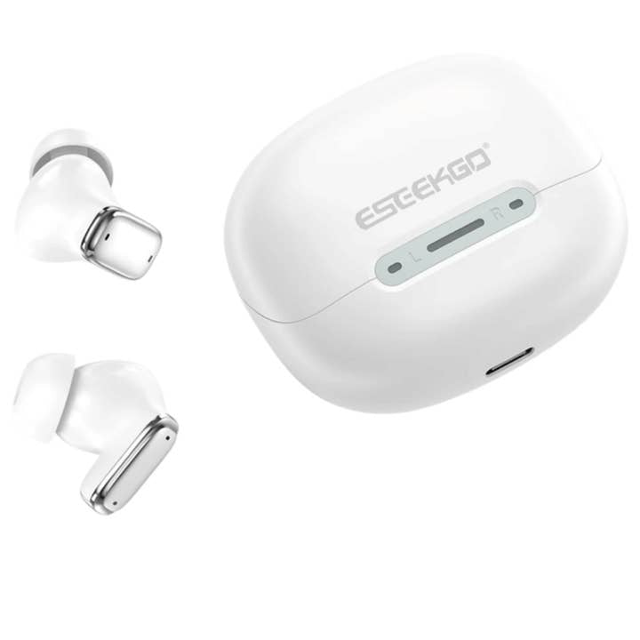 Eseekgo Premium Hi-Fi True Wireless Earbuds - White EB08W